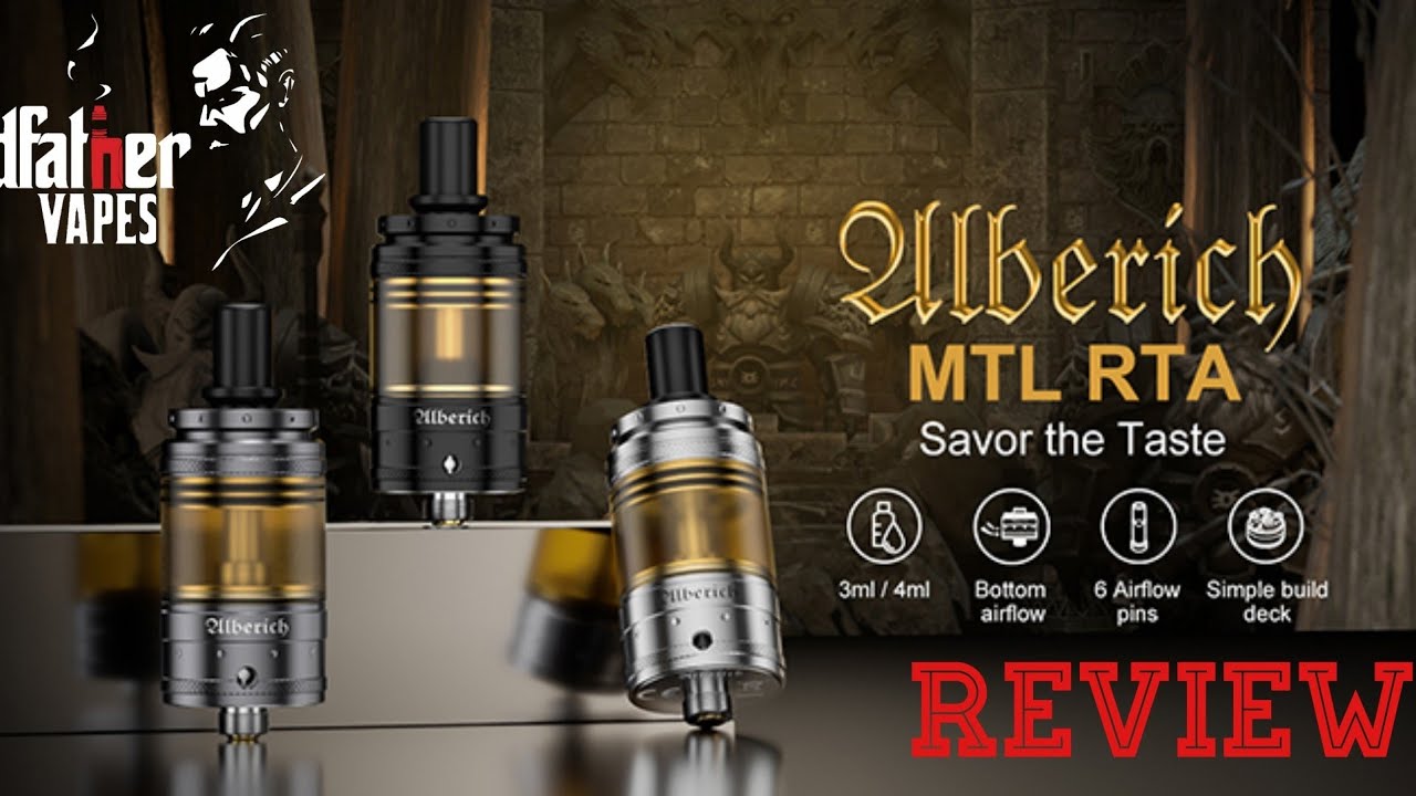 Обзор: Vapefly Alberich MTL RTA!