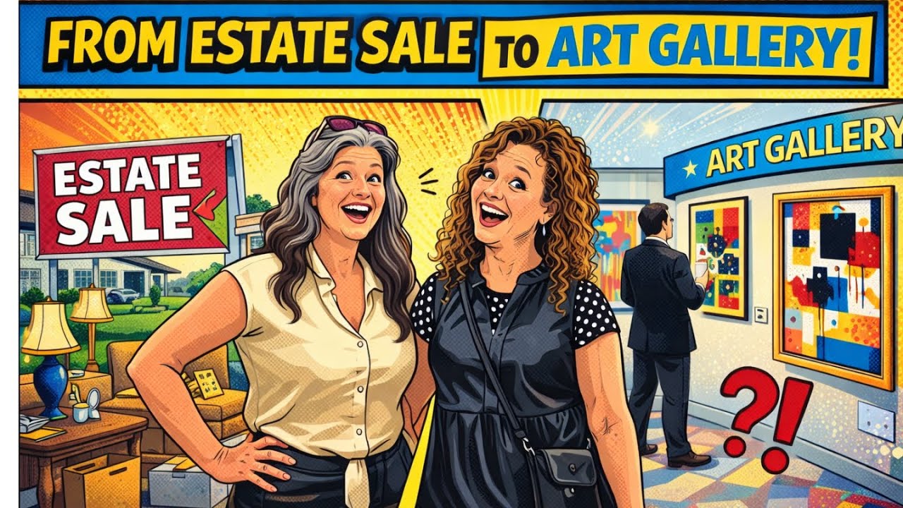 We Went Thrifting… and Found a Hidden Art Gallery in Old Florida?!