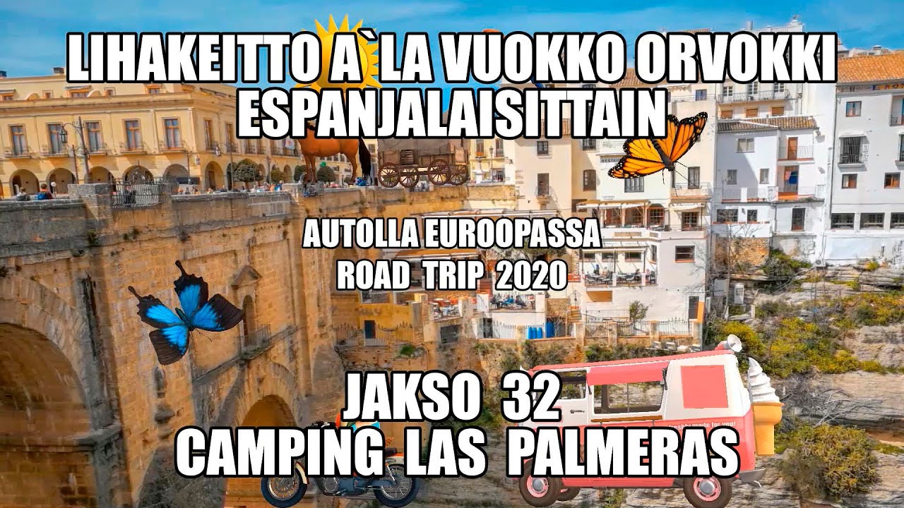 Autolla Euroopassa Road Trip Kotiruokaa Espanjalaisittain Lihakeitto A`la Vuokko Orvokki  Jakso 32