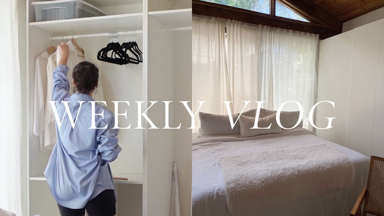 New closet, Rearranging Furniture, Thrifting & Summer Outfits | VLOG