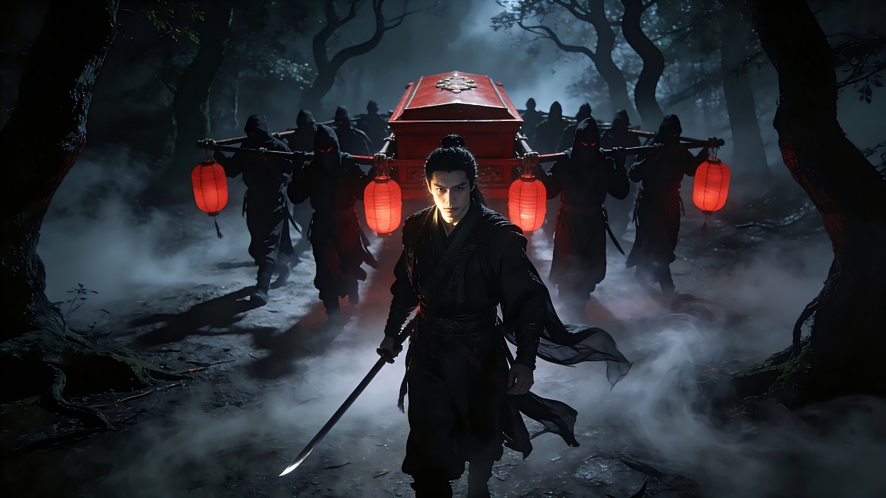 Coffin in the Wasteland Echoes with a Girl’s Cry — The Warrior Reignites His Blade to Save Her!丨4K