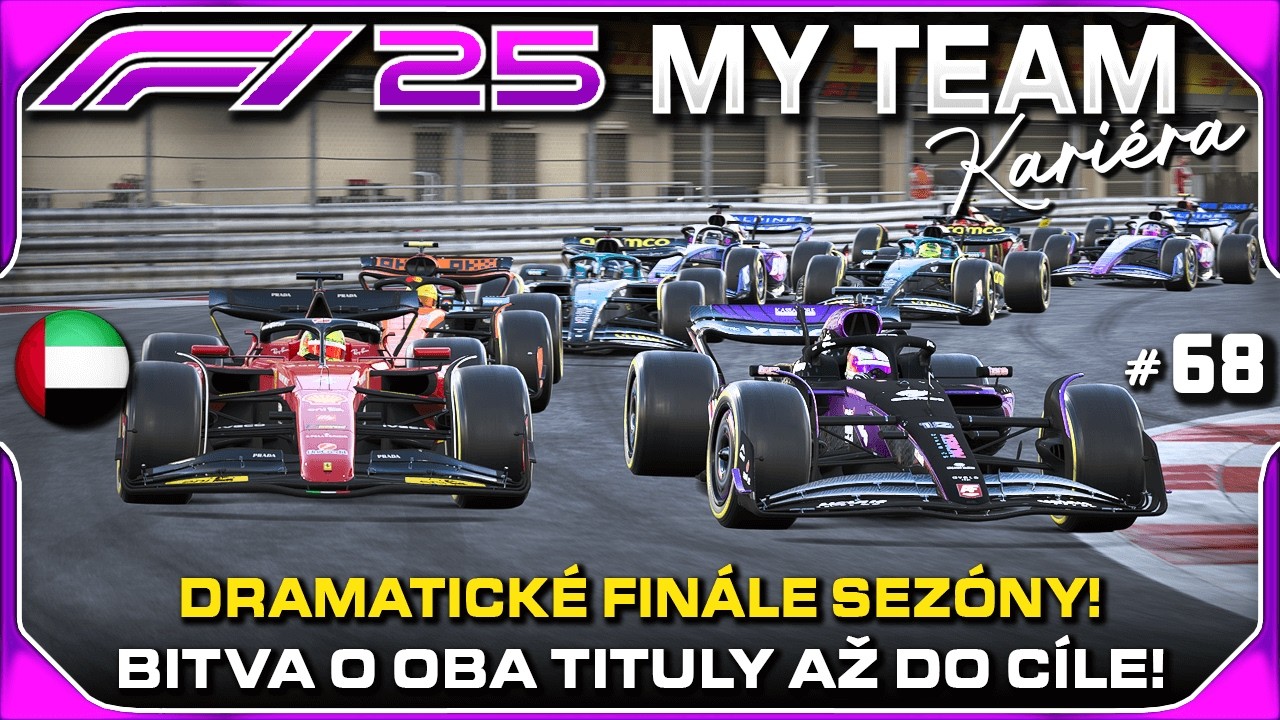 Velké Finále! Bitva o Oba Tituly! Kimi proti Všem! #68 | F1 25 My Team Kariéra CZ Let's Play