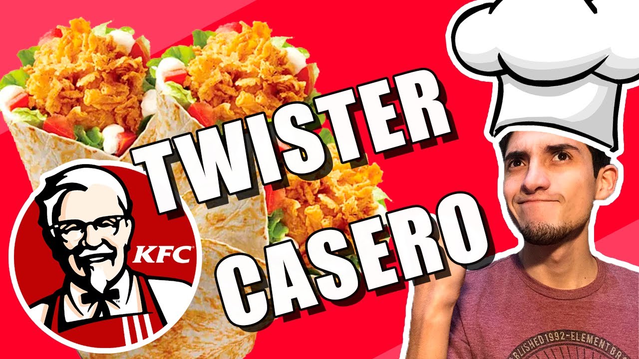 TWISTER KFC CASERO - Receta Completa