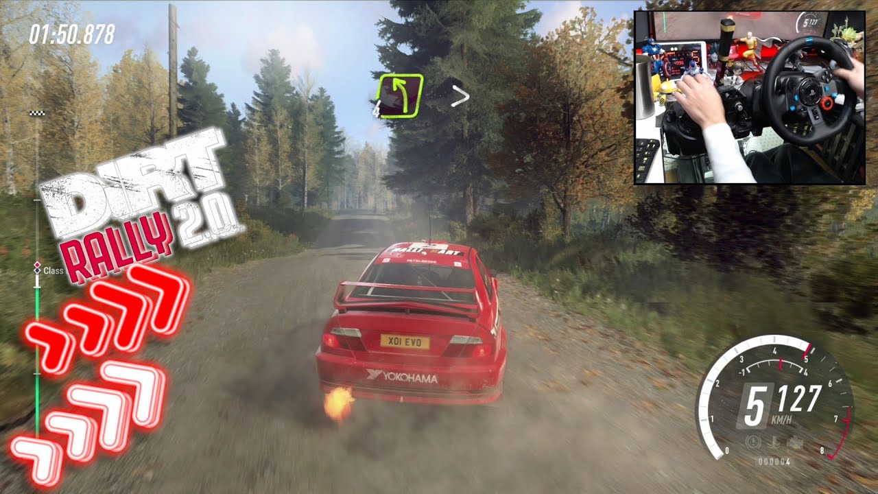Mitsubishi Lancer Evo VI Finland / Logitech G29 DiRT Rally 2.0 DLC