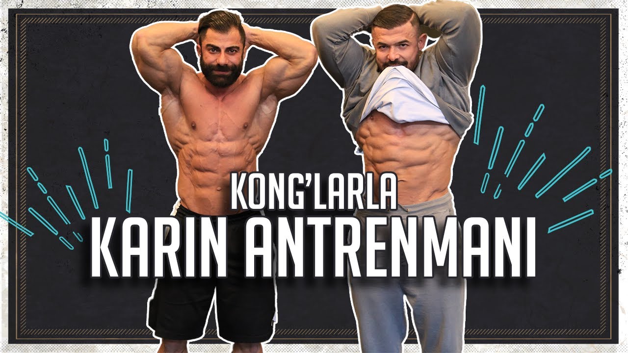 KONG'larla 3 Harekette Karın Kası Yapın!