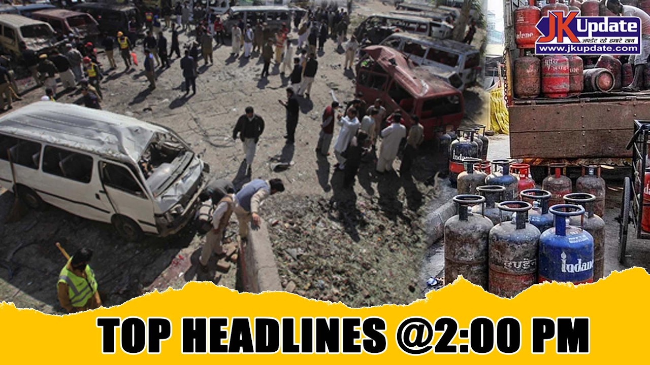 JKupdate Top Headlines @ 2 PM June 2026
