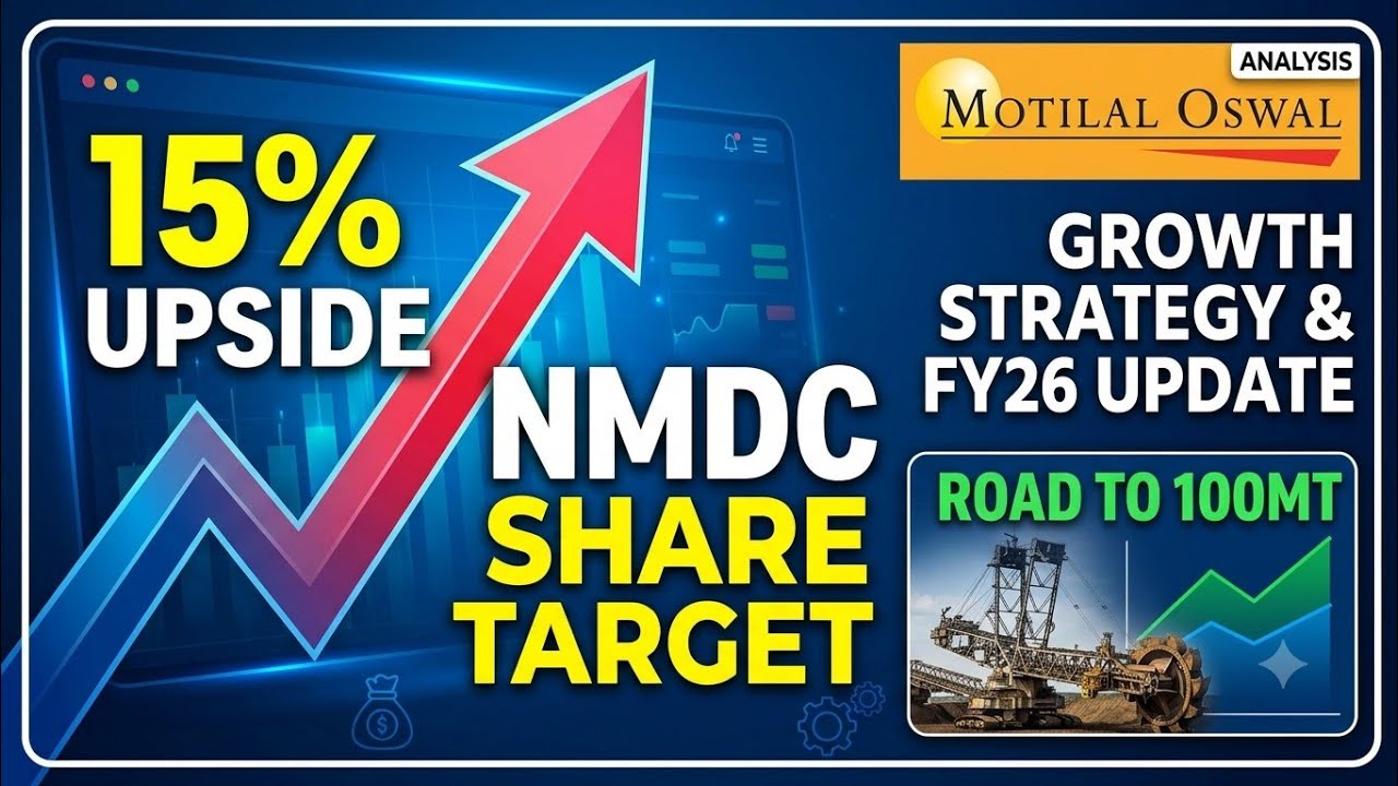 NMDC Share Analysis: Buy, Sell, or Hold? | Motilal Oswal Target Price & Valuation Secrets