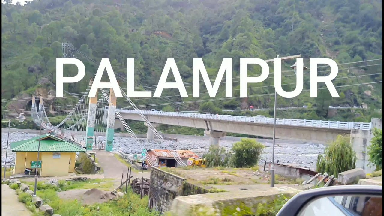 Palampur | City View | Neugal Khad | Iron Suspension Bridge | Tea Garden  Himachal Pardesh #palampur