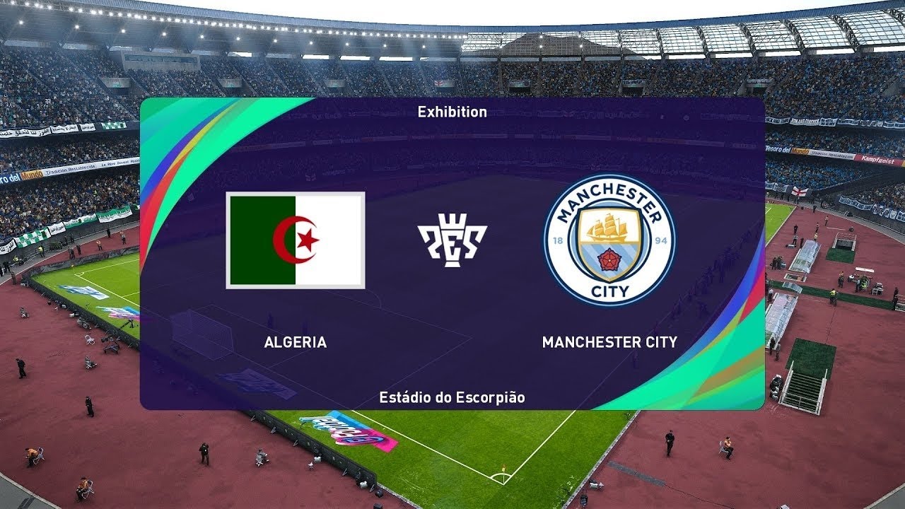 مباراة الجزائر ضد مانشستر سيتي | محرز ضد مانشستر سيتي | PES 2021