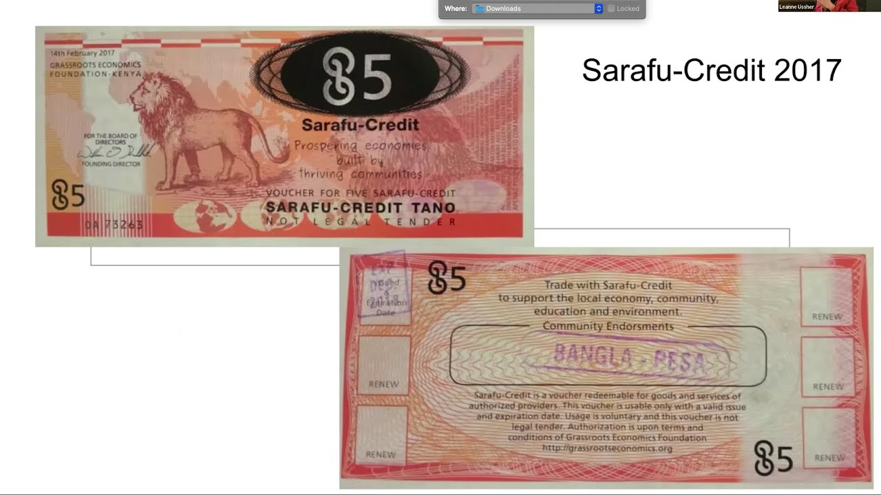 Complementary Currencies for Humanitarian Aid