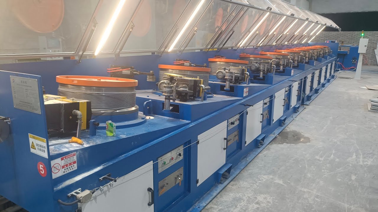 Servo direct drive high speed big  diameter low carbon wire drawing machine price and manufacture