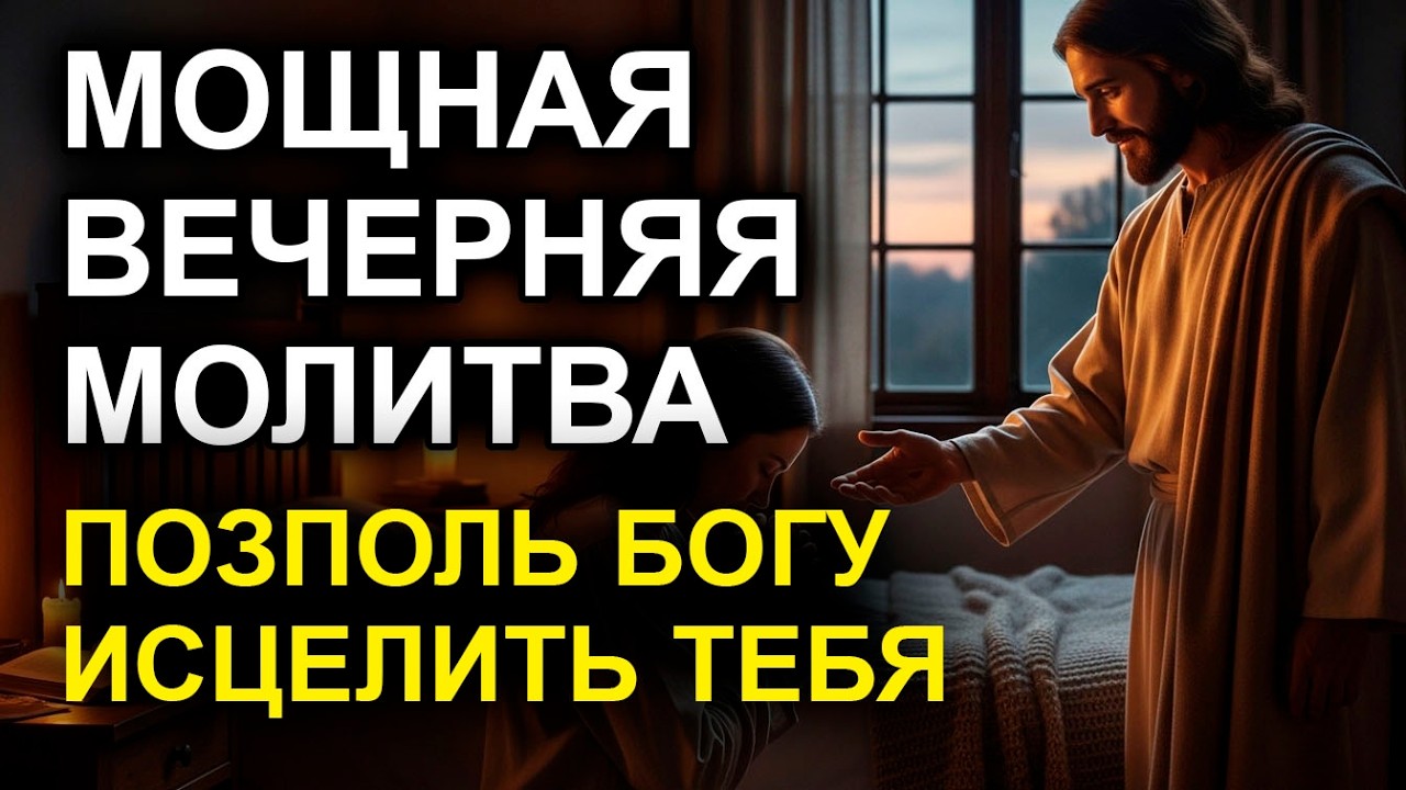 ВЕЧЕРНЯЯ МОЛИТВА Бог исцелит твоё тело, пока ты спишь! Сильнейший Псалом 6