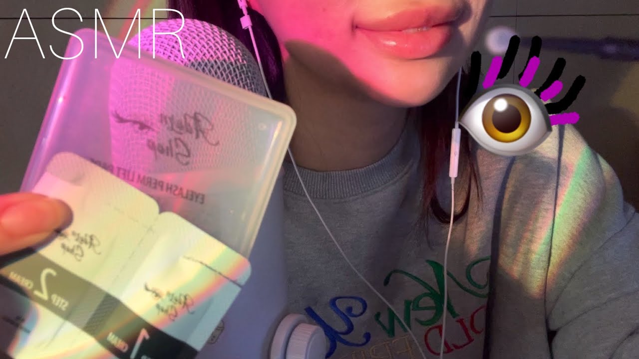 ASMRㅣ(입소리 듬뿍*) 속삭이는 쫜득한 입소리 속눈썹펌 RP✨ㅣDoing your lashes,Personal Attention