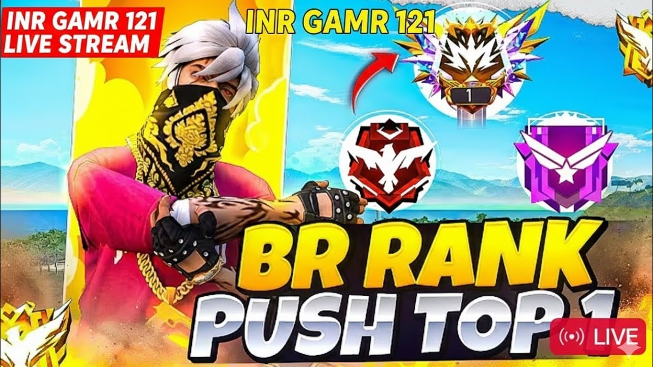 IND GAMR 121 Rank Push Squad Live 🇮🇳 Only Rush Gameplay! 💥 (47 chars #SolarSquad #LiveStream