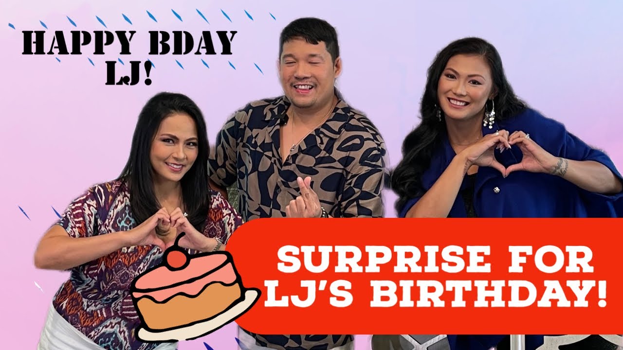 Boodle Breakfast for LJ' Surprise Birthday with Julius Calvin Santos