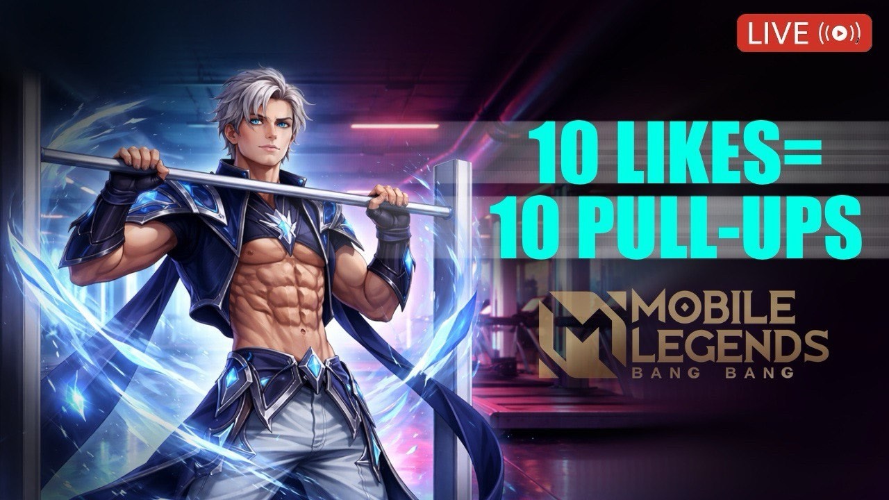 🔥💀10 лайков = 10 подтягиваний  💪🏻💎РОЗЫГРЫШИ в ТГ канале💎 - Mobile legends