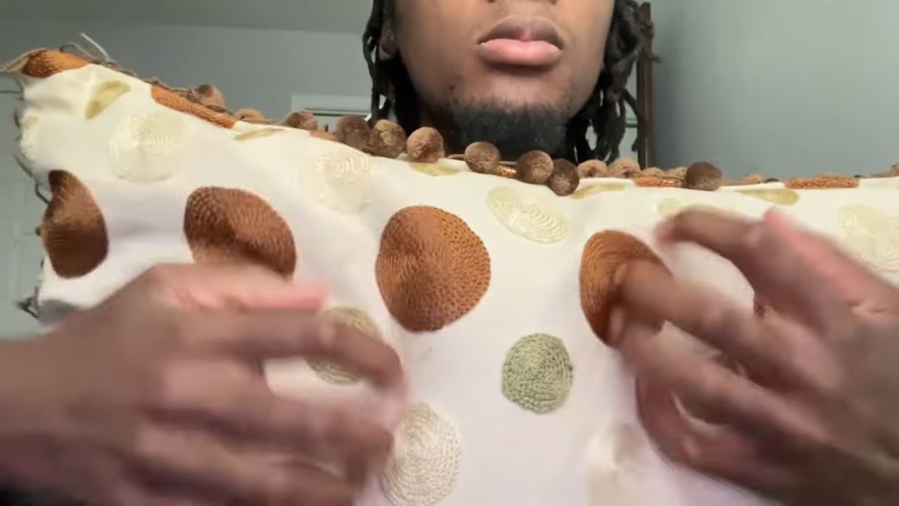 1 Hour ASMR Scratching Fabric Pillow Sounds (Fast And Aggressive)
