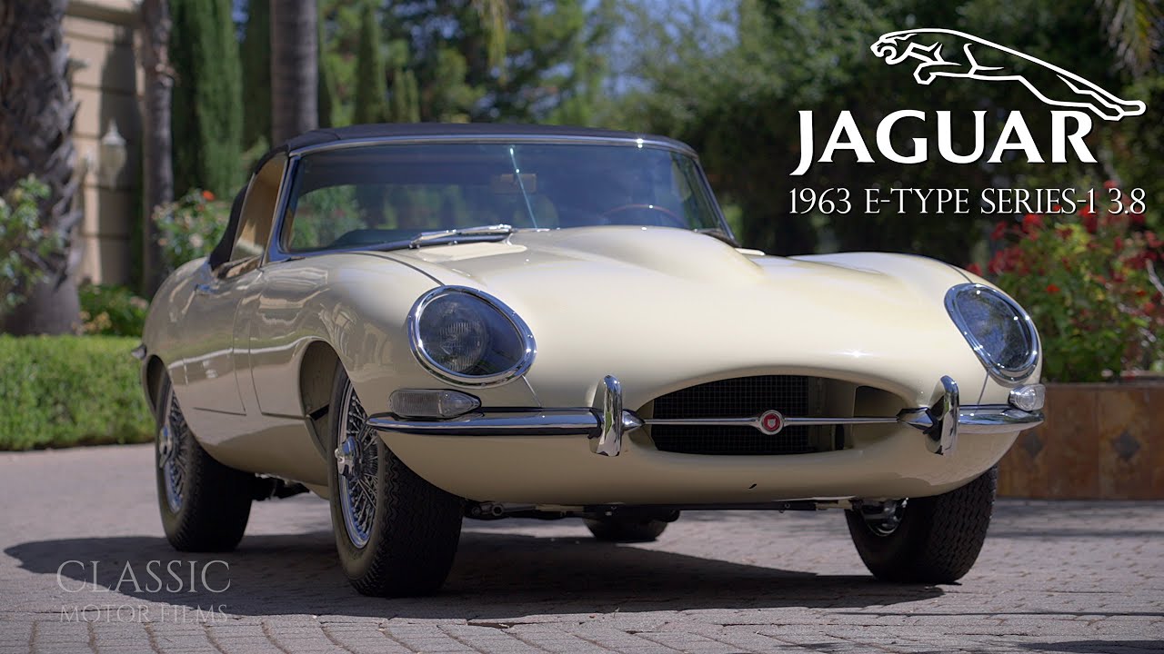 1963 Jaguar E-Type Series 1 in Old English White