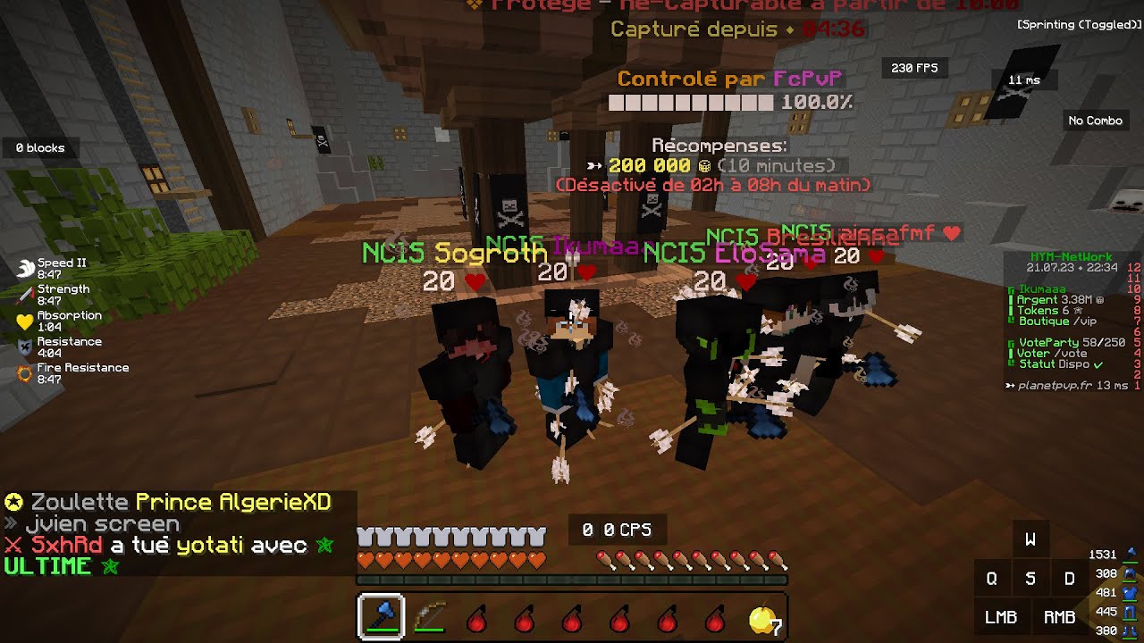 JE ME FAIS CROSSTEAM ET 2V1 DANS UNE AP SUR PLANET PVP!!!  I NCIS Domination Warzone