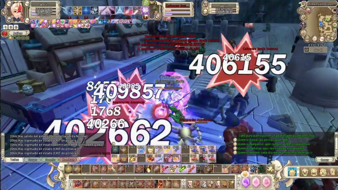 Grand Fantasia Origin | Dimension Distorsion Normal x10 | Gunner / Domador Celestial lvl 100