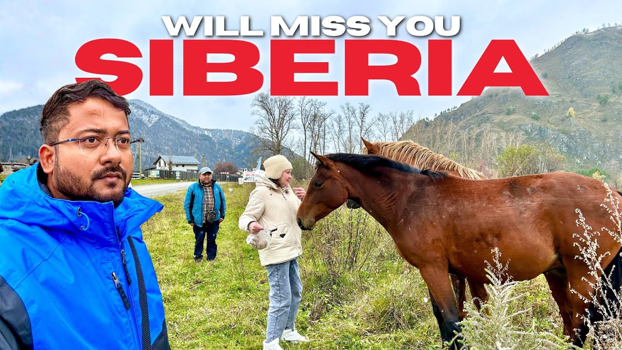 ভুলবোনা এই অজানা রাশিয়া-কে 😍 Siberia Travel | India to Russia Tour