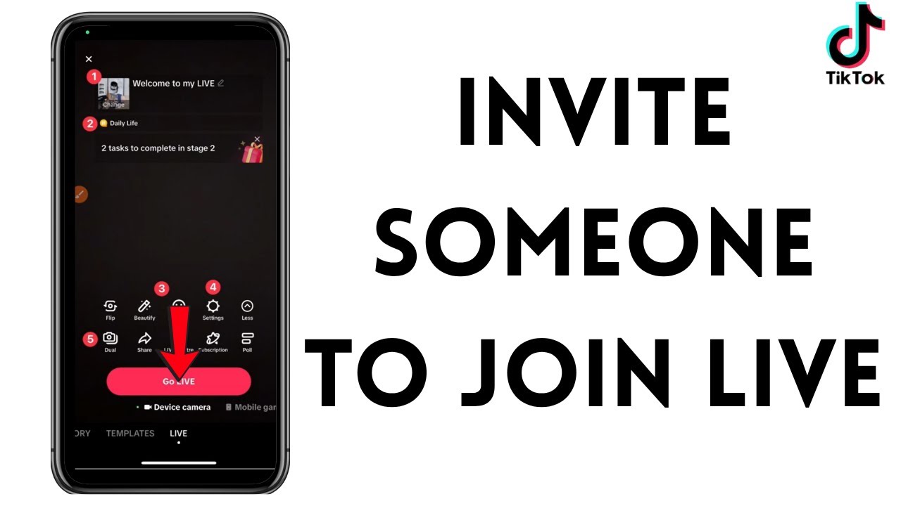 How To Invite Someone To Join TikTok Live