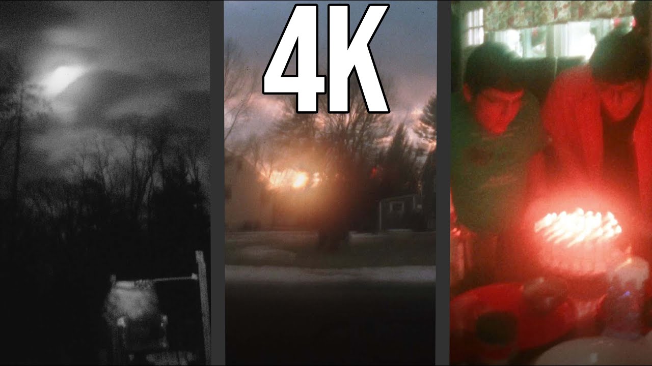 3 rolls of 16mm film, in 4k with SOUND!!!!