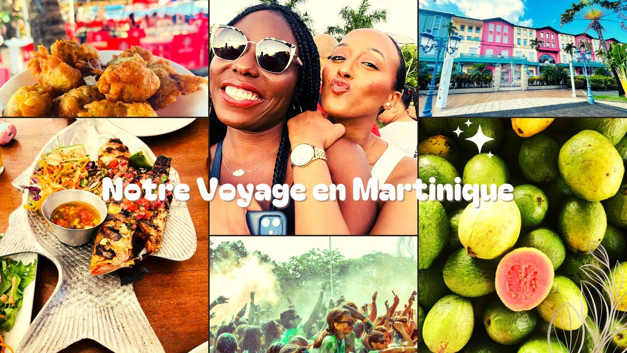 VLOG MARTINIQUE Part 1/PREMIER VOYAGE ENTRE AMIES✈️🇲🇶👯🏝️