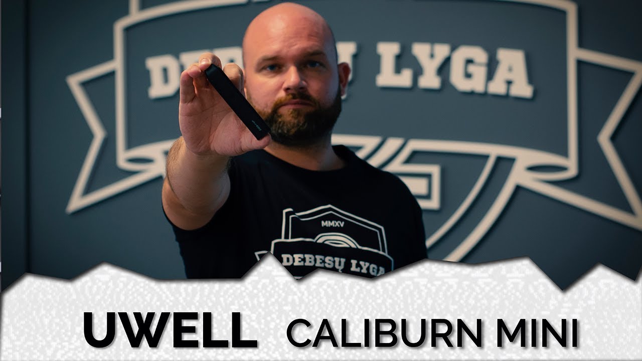 Uwell Caliburn MINI apžvalga | BALKONO KRONIKOS x DEBESŲ LYGA