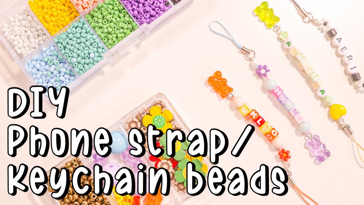 [DIY] Phone Strap/ Keychain Beads | Indonesia