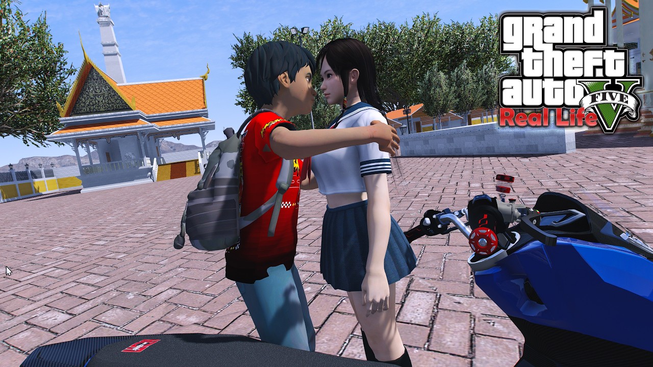 GTA V MOD (Real Life) โนบิตะซื้อรถใหม่ให้แฟน !! เล่นแบบชีวิตจริง EP.107 #270