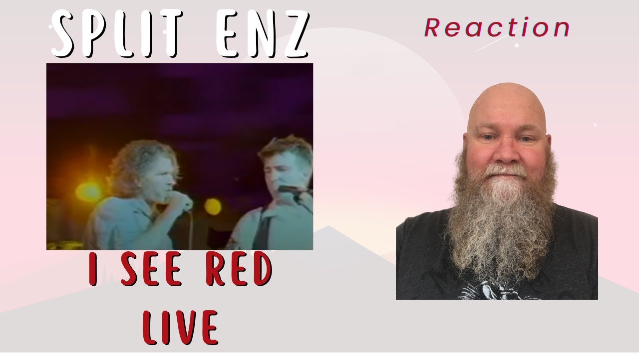 Split Enz - I See Red live (1989) reaction commentary - New Wave