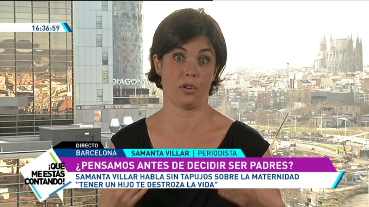 Entrevista a Samanta Villar sobre la maternidad