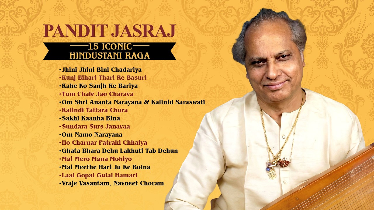 Pandit Jasraj | 15 Iconic Hindustani Ragas | Audio Jukebox