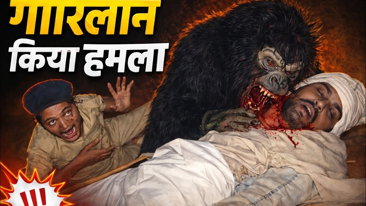  गोरीलाने किया हमला|| desi horror comedy