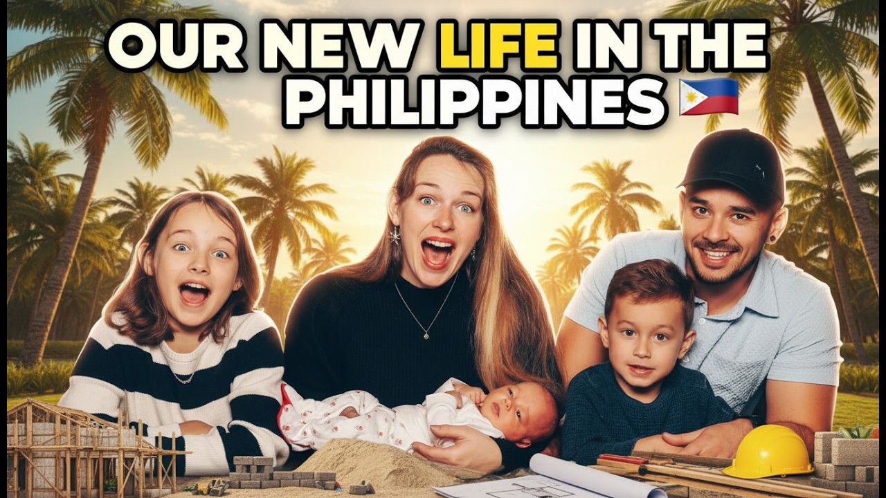 OUR NEW LIFE IN THE PHILIPPINES 🇵🇭 HOUSE CONSTRUCTION UPDATE
