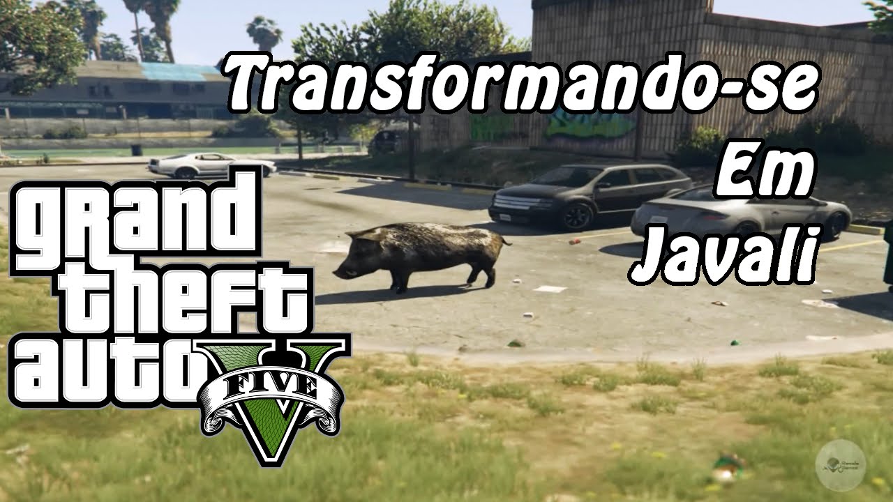 GTA V PC - Planta Peiote - Transformando-se Em Um Javali -//- Franklin Alucinado -//-