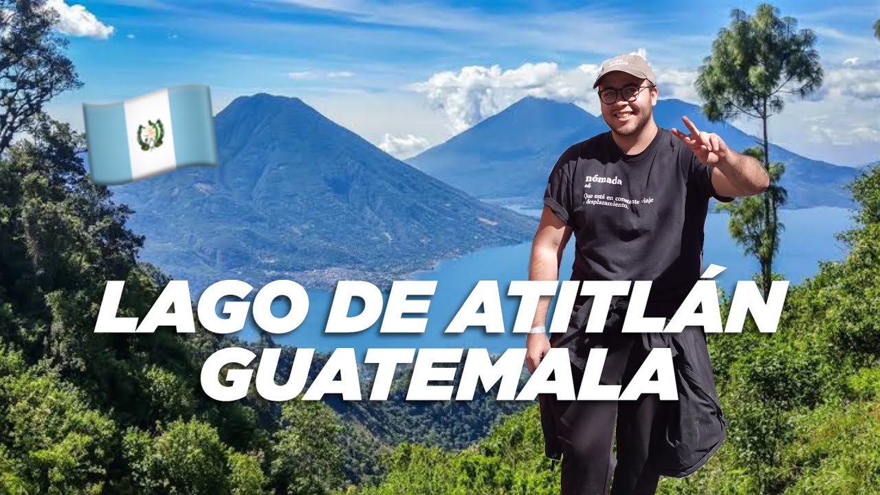¡Lago de ATITLÁN, lo más HERMOSO de GUATEMALA! 🇬🇹