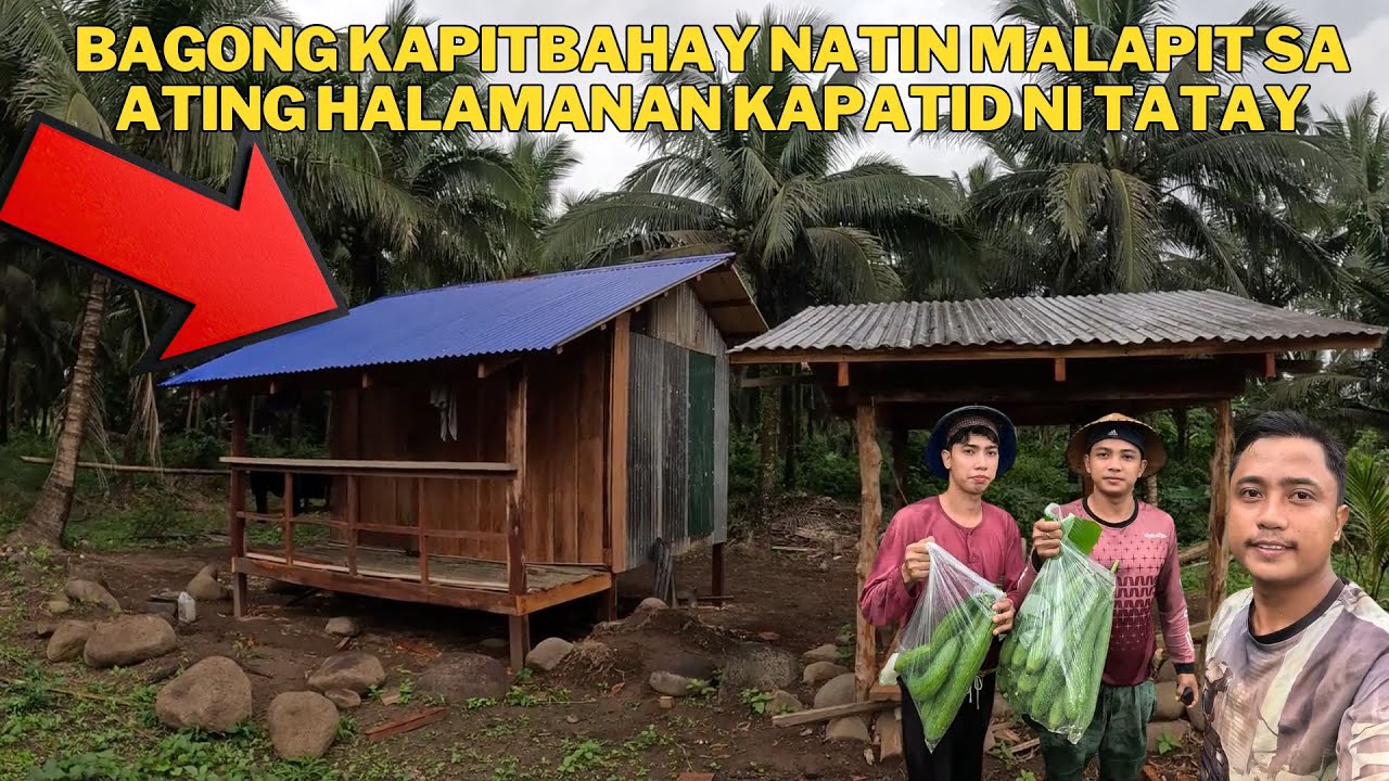 SOBRANG GANDA NG BAHAY NG AKING TIYUHIN SA TABING ILOG