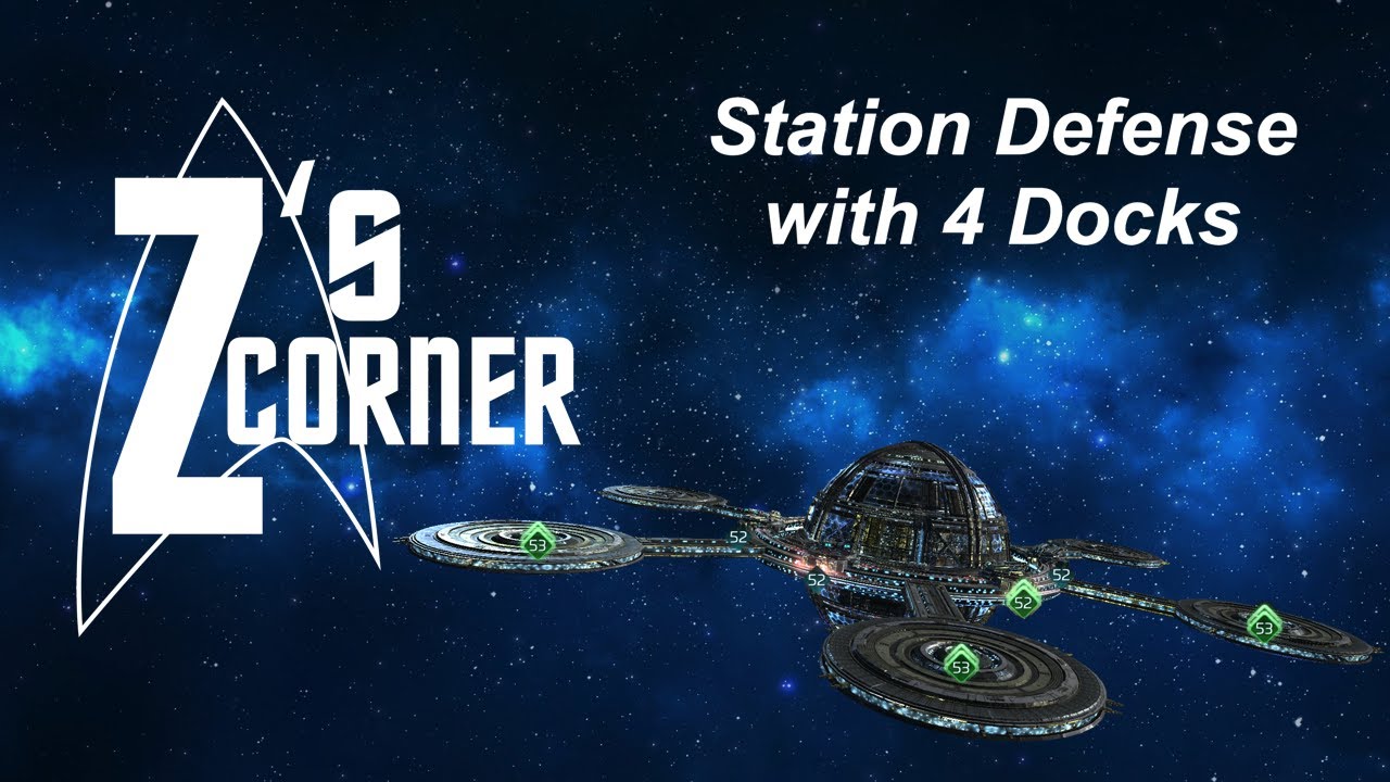 Star Trek Fleet Command | STFC | Z's Corner Station Defense with 4 Docks