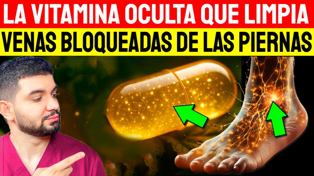 VITAMINA que DISUELVE los COÁGULOS en tus PIERNAS