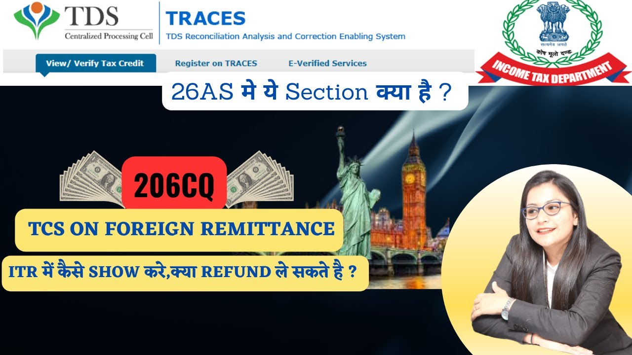 TCS on Forex Remittances / Foreign Tour Package || SECTION 206CQ Income Tax Act I 26AS I LRS I CA I
