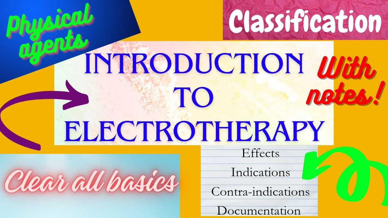 Physical agents/modalities- in detail explanation, clearing all concepts-basics