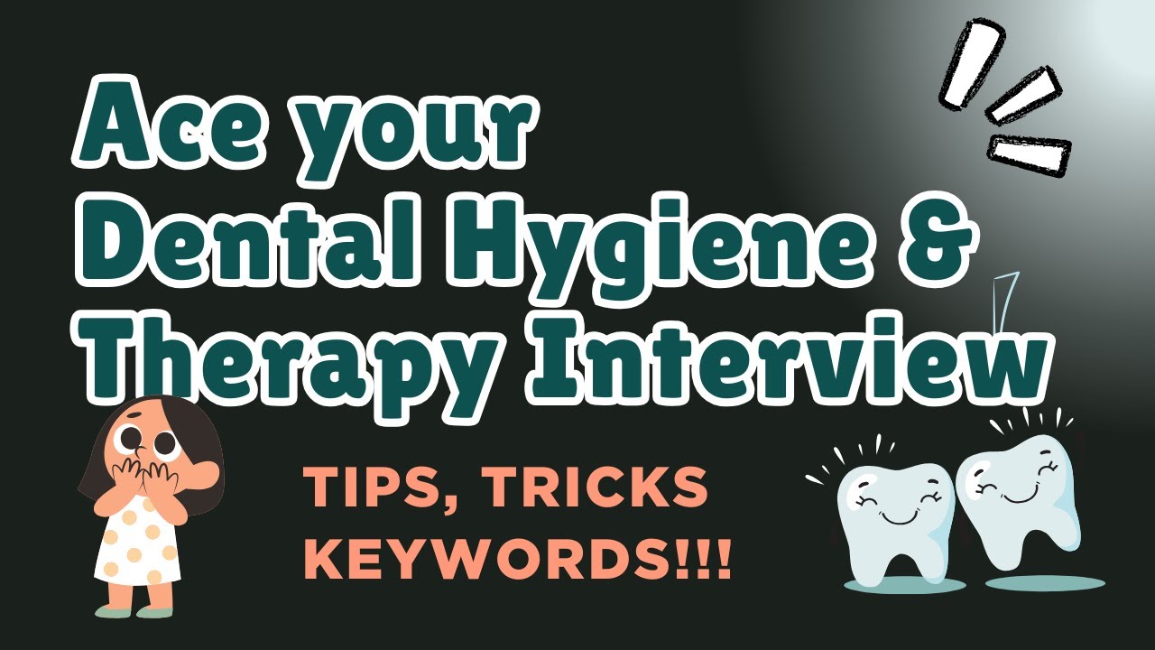 How to Ace Your Dental Hygiene and Therapy University Interview | Tips & Tricks!