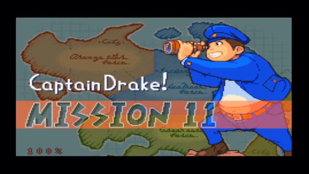 Advance Wars - Mission 11 - Captain Drake (NO CUTSCENES)