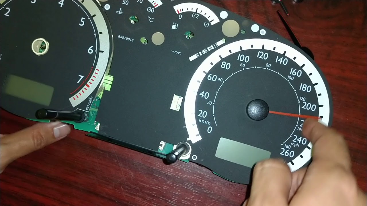 Instalar agujas al tablero de instrumentos Jetta A4 | Install flags cluster jetta mk4