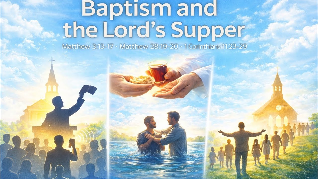 Baptism and The Lord’s Supper 🌊 🥖🍷International Sunday School Lesson | #HearDoShare #Communion 🩸 