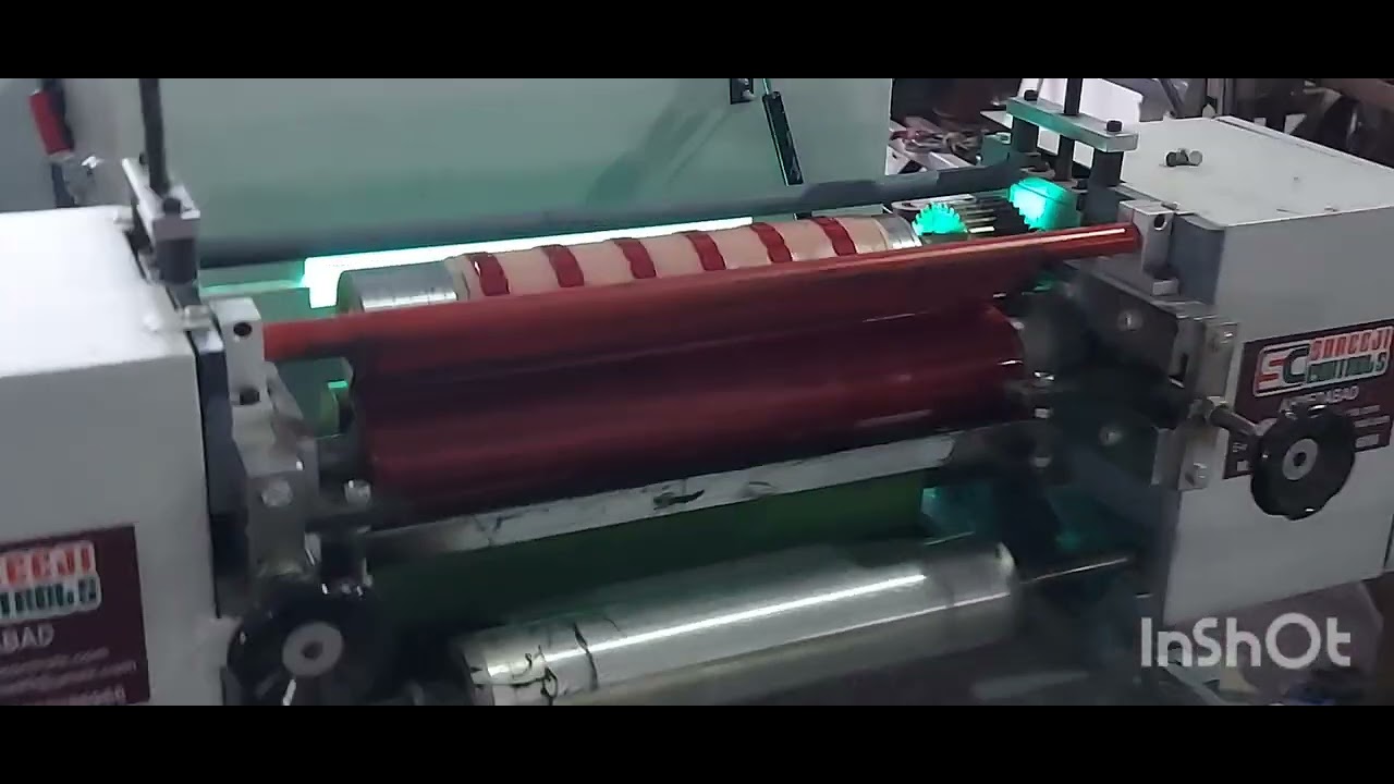 2 colour bopp tape printing machine 288 mm SHREEJI CONTROLS +91 9033286966 / 9925838443