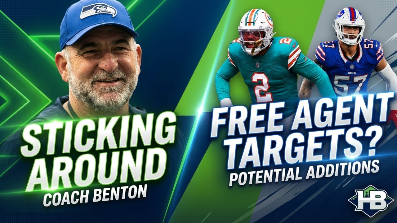 Seahawks Coaching News & Early Free Agent Targets