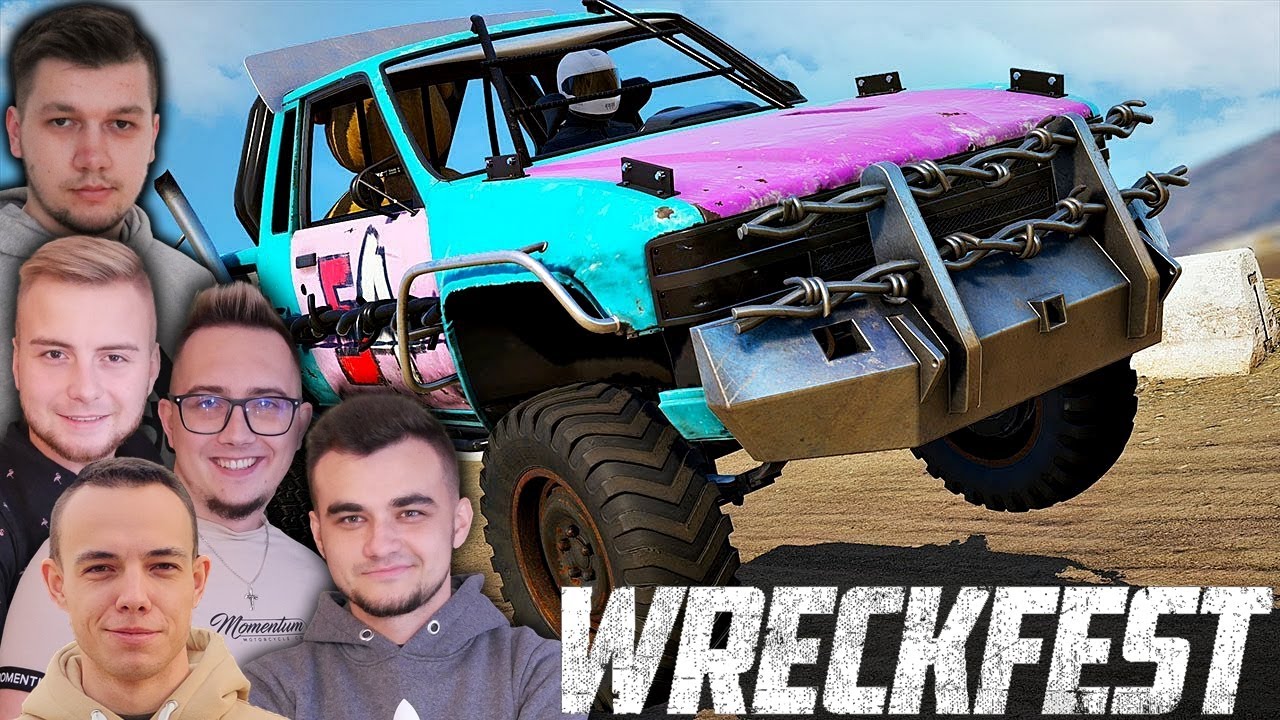 Bronek dołączył do naszej zabawy! Jest walka o Puchar!🤣[WRECKFEST MP] 🔥 MafiaSolecTeam